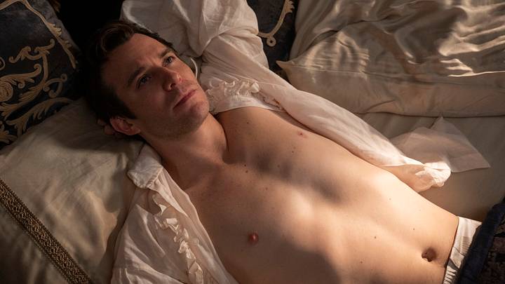 Bridgerton. Luke Thompson as Benedict Bridgerton in episode 407 of Bridgerton