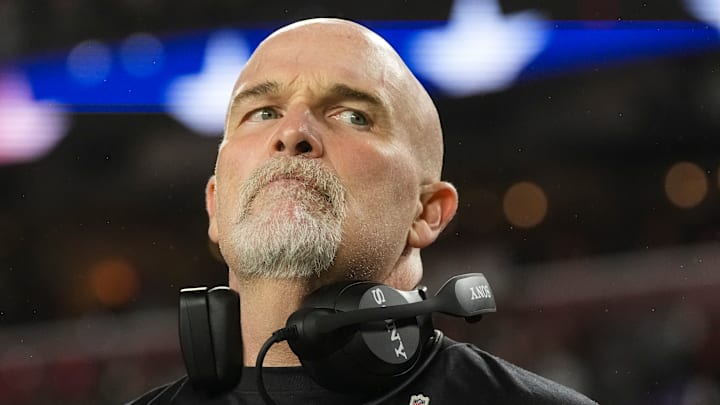 Washington Commanders head coach Dan Quinn