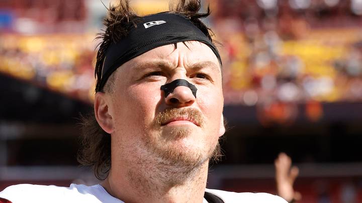 Washington Commanders tight end John Bates 