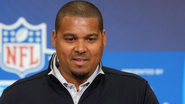 Chicago Bears general manager Ryan Poles 