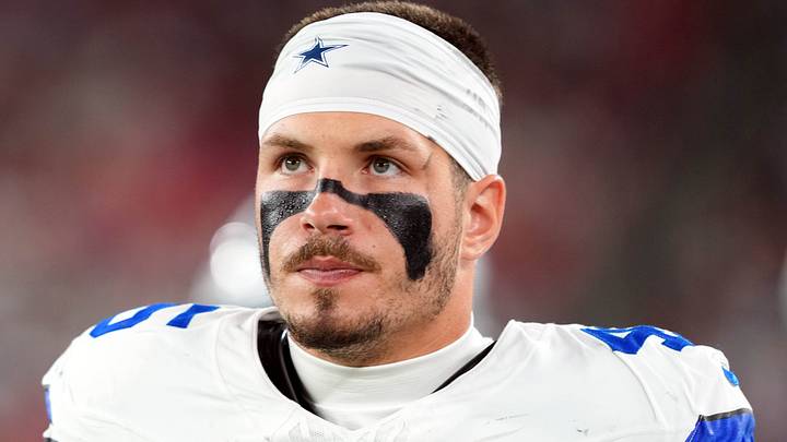 Dallas Cowboys linebacker Justin Barron Dallas Cowboys linebacker Justin Barron