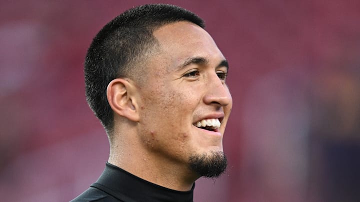 Carolina Panthers wide receiver Tetairoa McMillan Carolina Panthers wide receiver Tetairoa McMillan