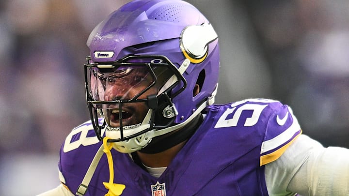 Minnesota Vikings edge rusherJonathan Greenard 