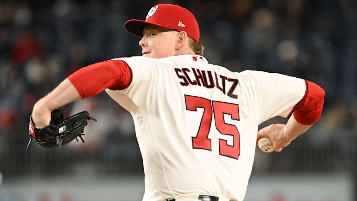 Washington Nationals pitcher Paxton Schultz