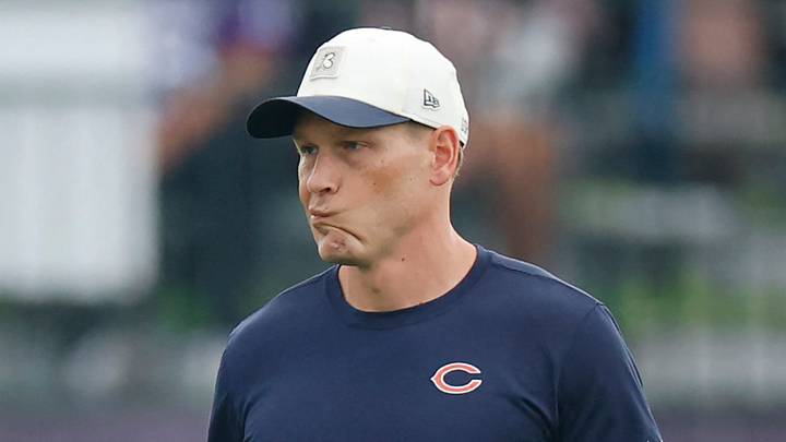Chicago Bears head coach Ben Johnson