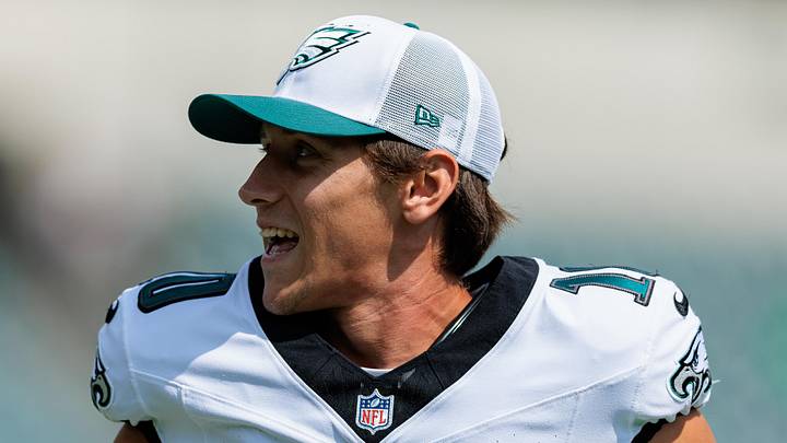 Philadelphia Eagles punter Braden Mann Philadelphia Eagles punter Braden Mann