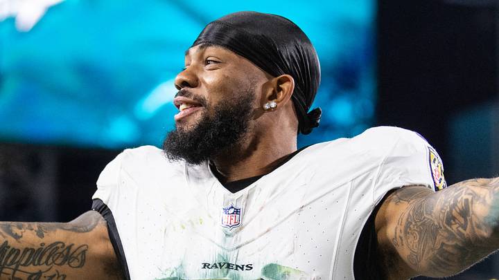 Baltimore Ravens wide receiver Rashod Bateman