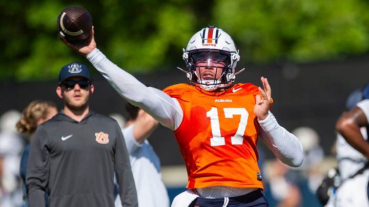 Byrum Brown enters his first season as Auburn's starting quarterback after a successful stint with USF. Byrum Brown enters his first season as Auburn's starting quarterback after a successful stint with USF.