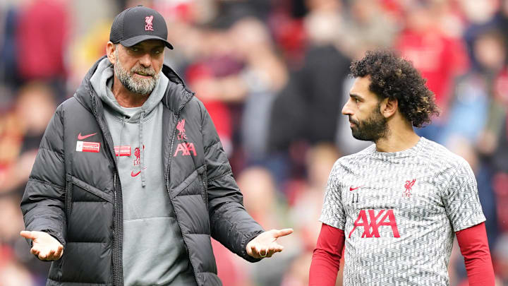 Mohamed Salah took the opportunity to pay tribute to another manager.
