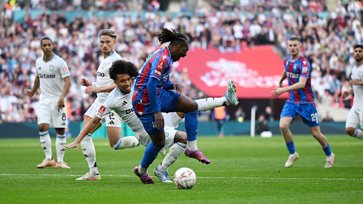 Crystal Palace outclassed Aston Villa at Wembley