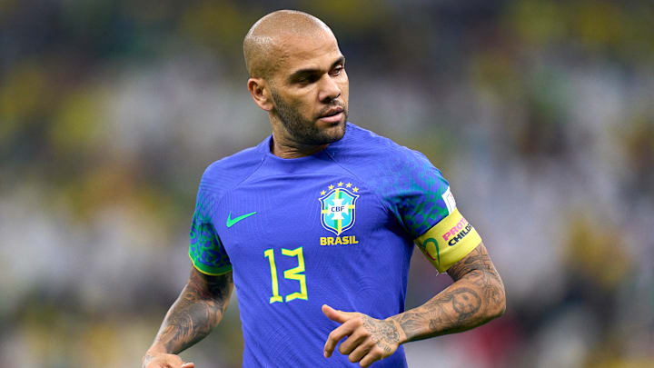 Dani Alves disputó el Mundial de Qatar 2022 con la selección brasileña