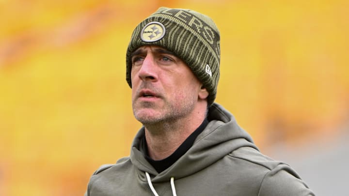 Pittsburgh Steelers quarterback Aaron Rodgers