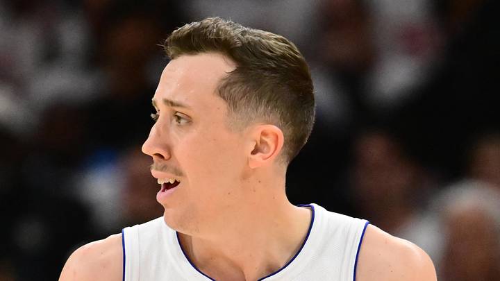 May 9, 2026; Cleveland, Ohio, USA; Detroit Pistons forward Duncan Robinson (55)t: Ken Blaze-Imagn Images May 9, 2026; Cleveland, Ohio, USA; Detroit Pistons forward Duncan Robinson (55)t: Ken Blaze-Imagn Images