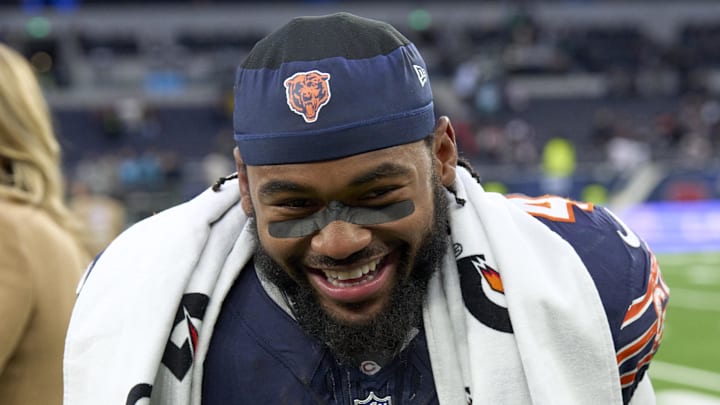 Chicago Bears running back D'Andre Swift