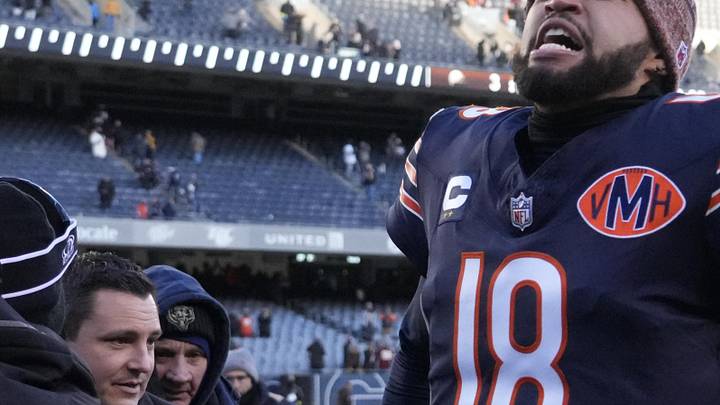 Chicago Bears quarterback Caleb Williams