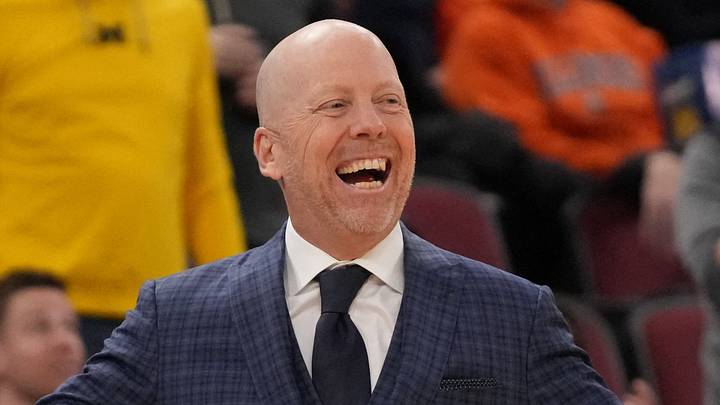 Mar 14, 2026; Chicago, IL, USA; UCLA Bruins head coach Mick Cronin reacts after being called for a technical against the Purdue Boilermakers during the first half at United Center. Mandatory Credit: David Banks-Imagn Images Mar 14, 2026; Chicago, IL, USA; UCLA Bruins head coach Mick Cronin reacts after being called for a technical against the Purdue Boilermakers during the first half at United Center. Mandatory Credit: David Banks-Imagn Images