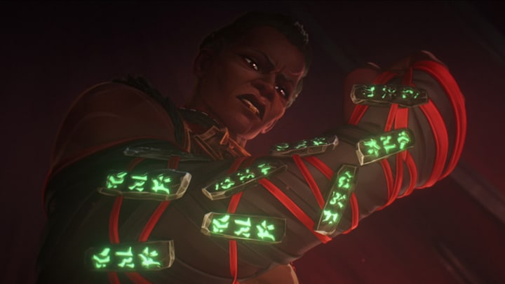 Arcane Season 2. Ellen Thomas as Ambessa in Arcane Season 2.
