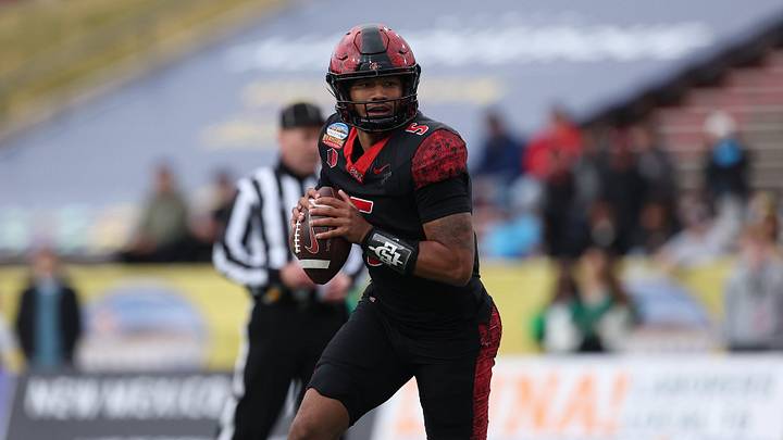 San Diego State Aztecs wide receiver Bert Emanuel Jr. (5).