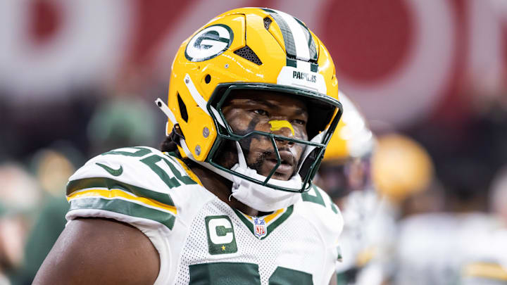 Green Bay Packers defensive lineman Rashan Gary 