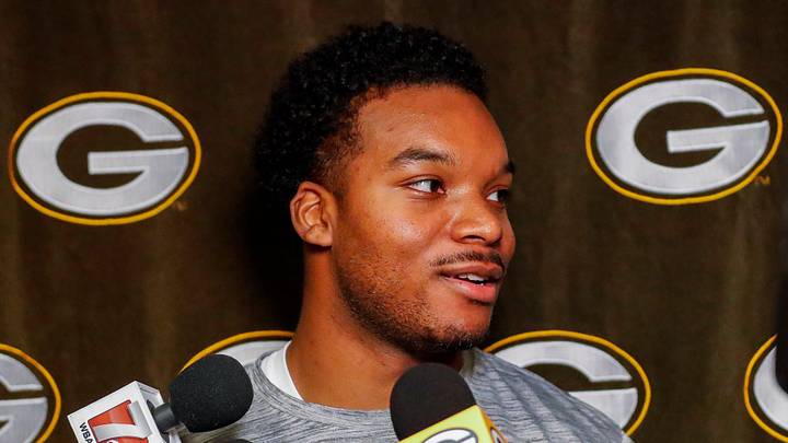 Green Bay Packers rookie linebacker Collin Oliver