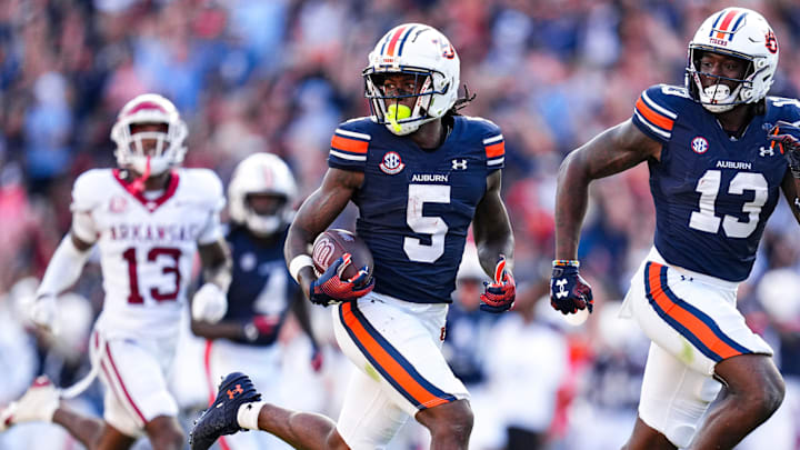Penn State transfer KeAndre Lambert-Smith has been a consistent bright spot for the Auburn Tigers. Penn State transfer KeAndre Lambert-Smith has been a consistent bright spot for the Auburn Tigers.