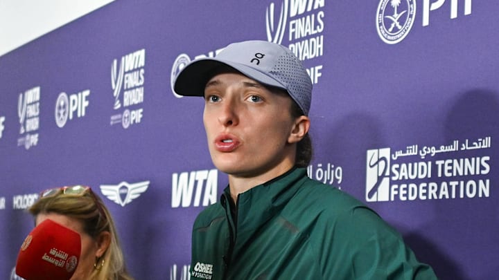 Iga Swiatek reflected on her two losses at the 2025 WTA Finals.