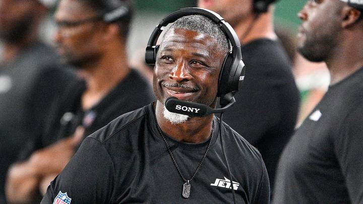 New York Jets head coach Aaron Glenn