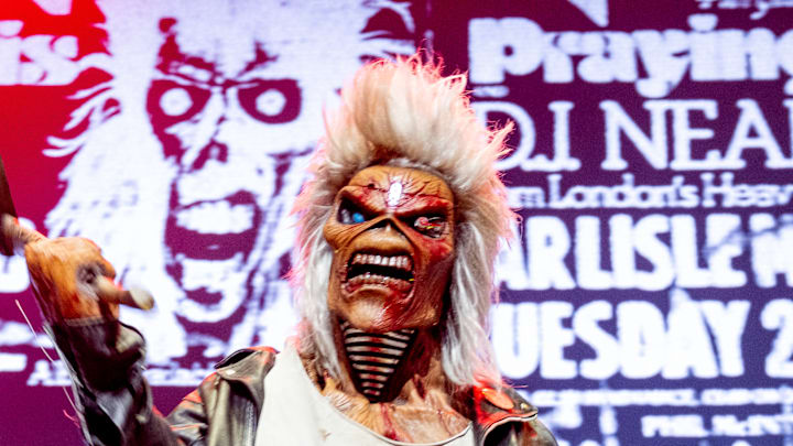 Iron Maiden perform at Co-op Live Arena