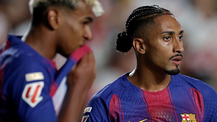 Raphinha (right) finished fifth after not being shortlisted the year prior.