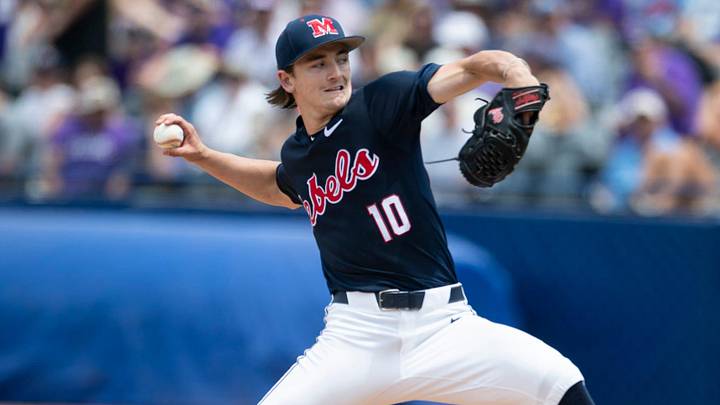 Ole Miss righty Cade Townsend is a projected first-rounder. Ole Miss righty Cade Townsend is a projected first-rounder.