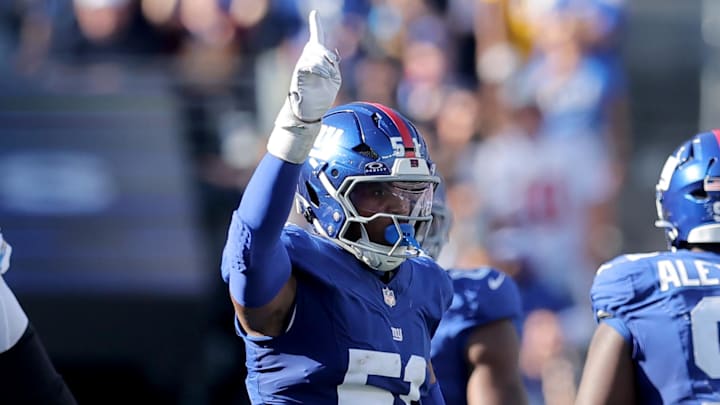 New York Giants linebacker Abdul Carter  