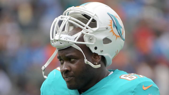 Miami Dolphins offensive tackle Laremy Tunsil