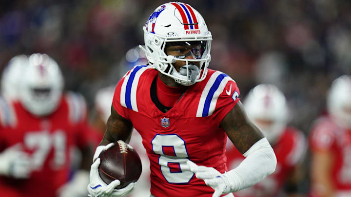 New England Patriots wide receiver Stefon Diggs faces the New York Jets in Week 17.