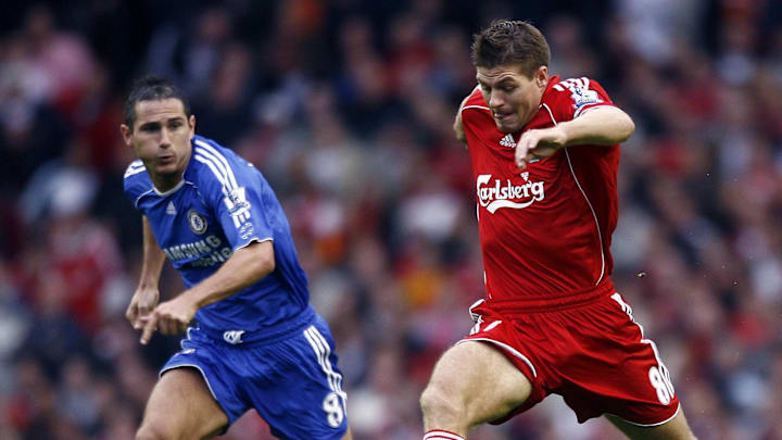 Frank Lampard (left) and Steven Gerrard are two of the best midfielders in Premier League history.