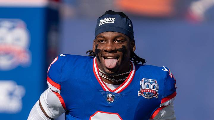 New York Giants cornerback Deonte Banks New York Giants cornerback Deonte Banks