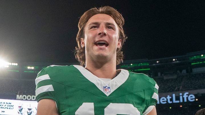 New York Jets quarterback Cade Klubnik New York Jets quarterback Cade Klubnik
