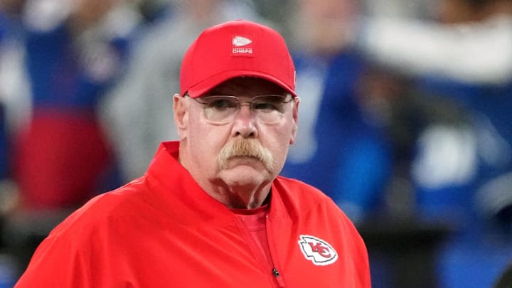Kansas City Chiefs head coach Andy Reid