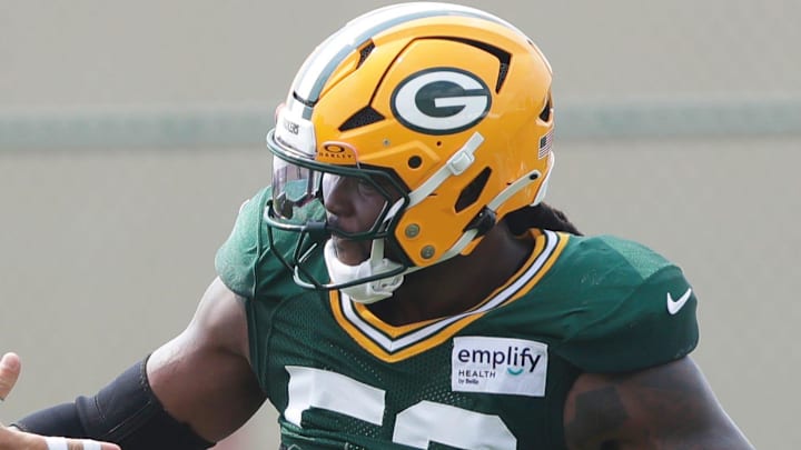 Green Bay Packers defensive end Rashan Gary