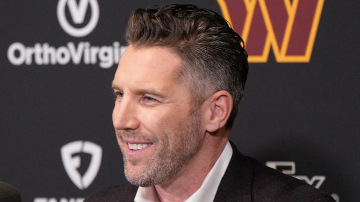 Washington Commanders general manager Adam Peters Washington Commanders general manager Adam Peters