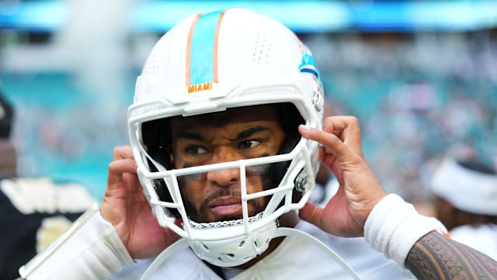 Miami Dolphins quarterback Tua Tagovailoa 