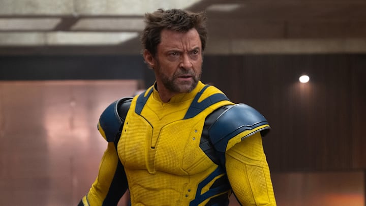 Hugh Jackman as Wolverine/Logan in 20th Century Studios/Marvel Studios' DEADPOOL & WOLVERINE. Photo by Jay Maidment. © 2024 20th Century Studios / © and ™ 2024 MARVEL.