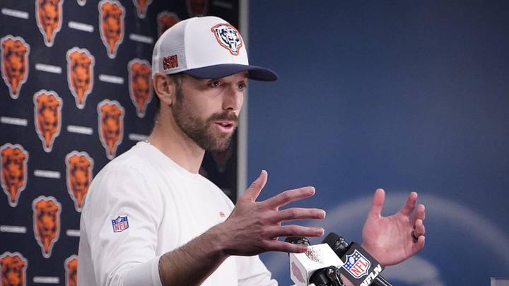 Chicago Bears offensive coordinator Declan Doyle