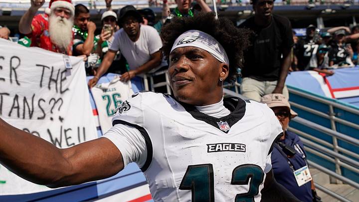 Philadelphia Eagles wide receiver Dontayvion Wicks