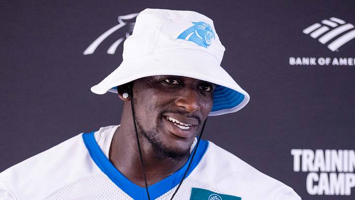Carolina Panthers defensive lineman Tershawn Wharton