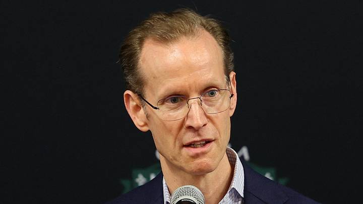 Orlando Magic president of basketball operations Jeff Weltman speaks during a press conference. Orlando Magic president of basketball operations Jeff Weltman speaks during a press conference.