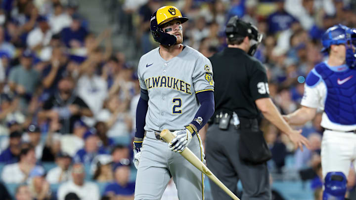National League Championship Series - Milwaukee Brewers v Los Angeles Dodgers - Game Four