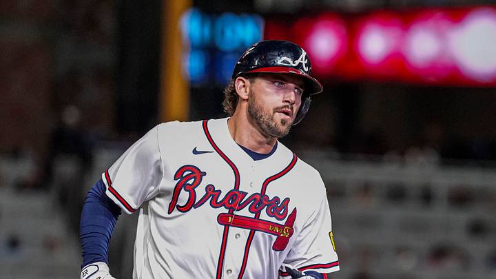 Sep 24, 2026; Cumberland, Georgia, USA; Atlanta Braves third baseman Austin Riley (27) runs after hitting a home run against the Cincinnati Reds during the third inning at Truist Park. Mandatory Credit: Dale Zanine-Imagn Images Sep 24, 2026; Cumberland, Georgia, USA; Atlanta Braves third baseman Austin Riley (27) runs after hitting a home run against the Cincinnati Reds during the third inning at Truist Park. Mandatory Credit: Dale Zanine-Imagn Images