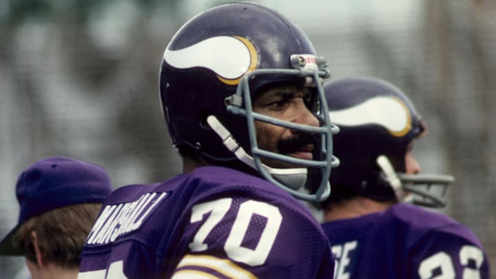 Former Minnesota Vikings DE Jim Marshall