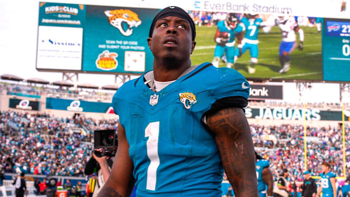 Jacksonville Jaguars running back Travis Etienne Jr