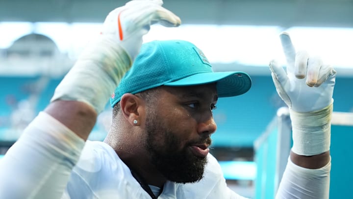 Miami Dolphins linebacker Bradley Chubb